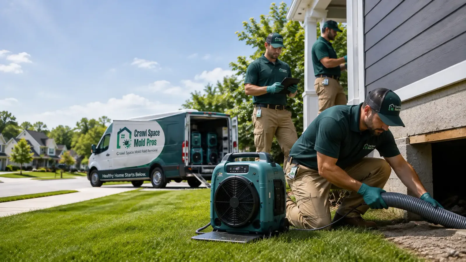 Crawl Space Mold Removal in Fort Gratiot, MI